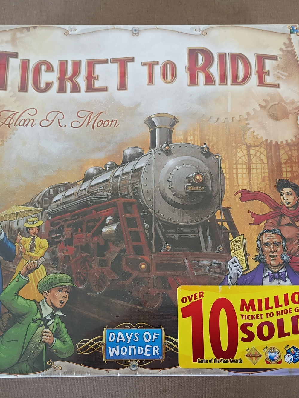 Ticket To Ride Days Of Wonder Board Game New Factory Sealed